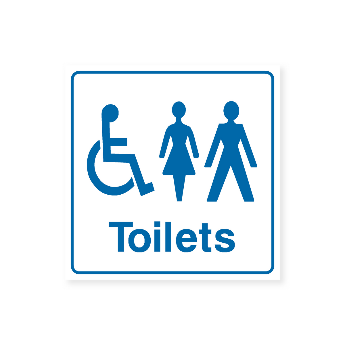 Mixed/Disabled Toilets Sign – Safety Signs & Stickers