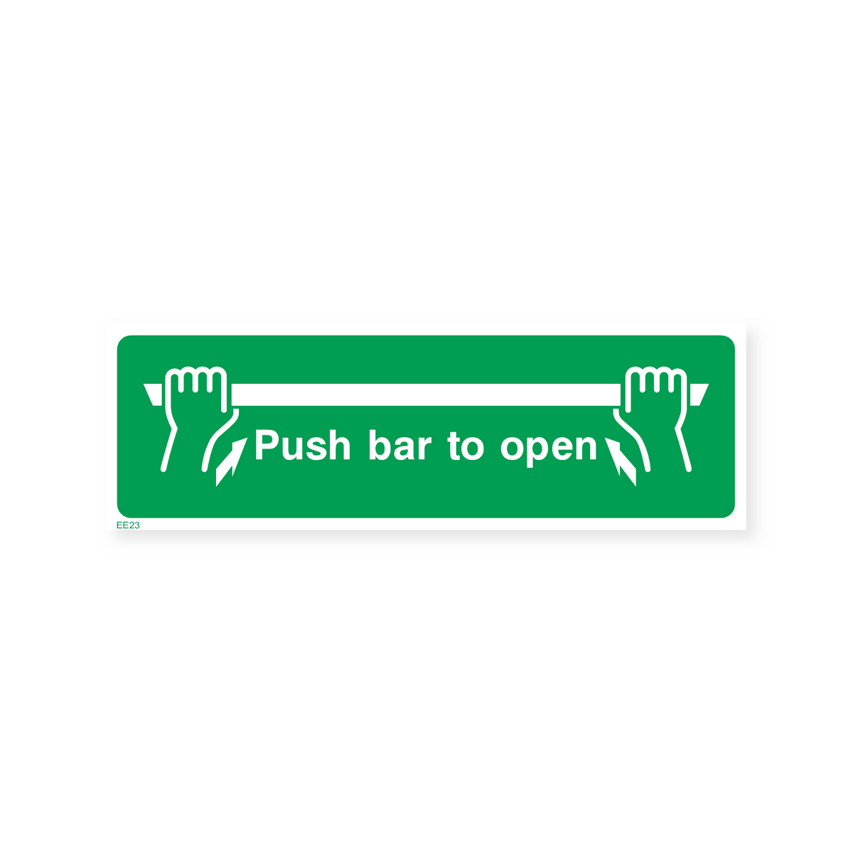 Push Signage High Resolution Push Bar to Open Sign – Safety Signs & Stickers