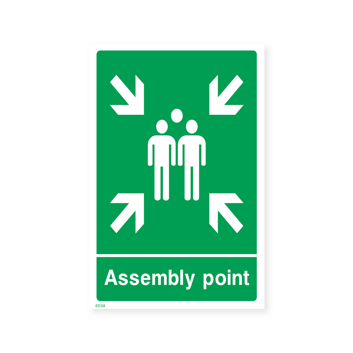 Assembly Point Sign – Safety Signs & Stickers