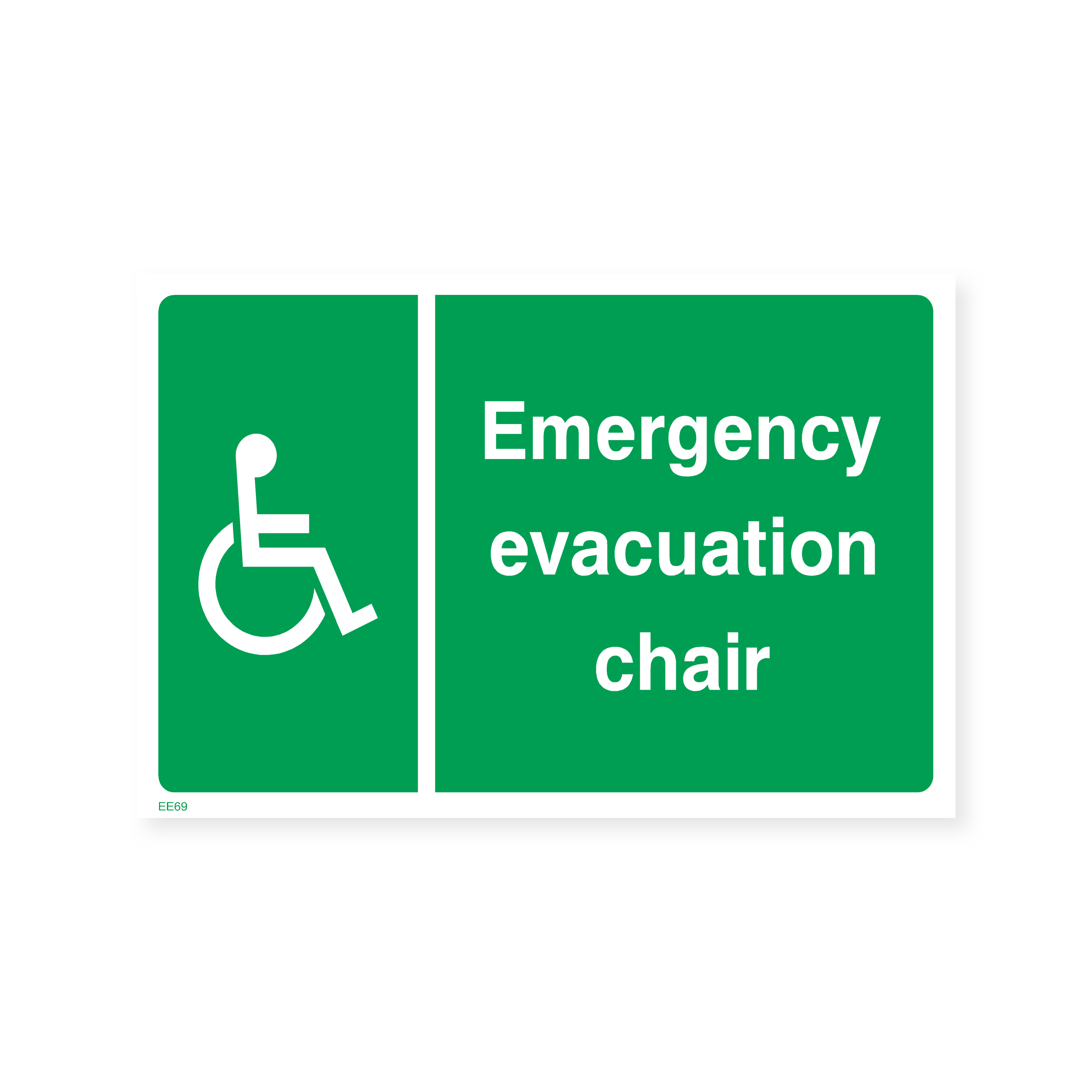 Emergency Evacuation Chair Sign Safety Signs Stickers emergency-evacuation-chair-sign-safety-signs-stickers