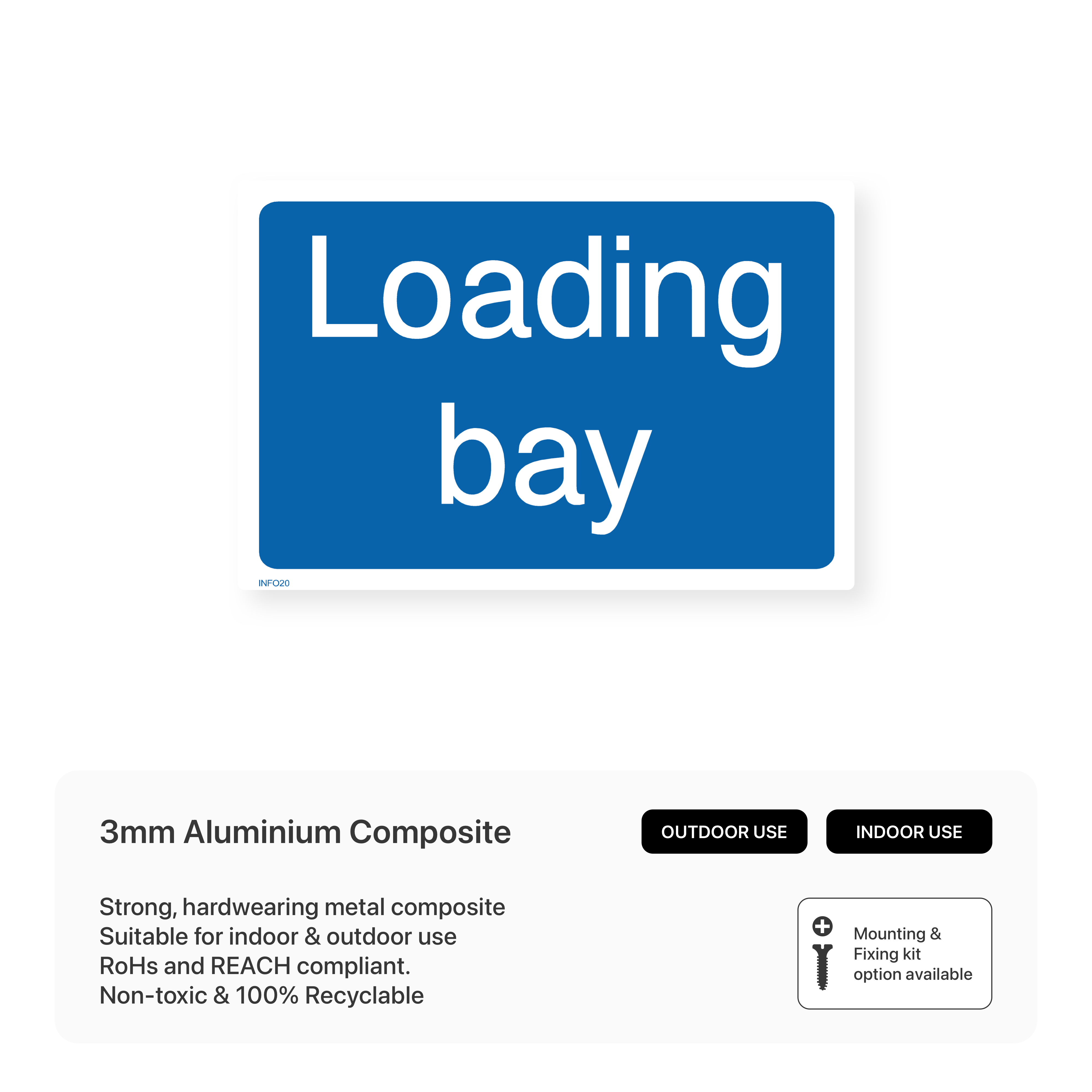 Loading Bay Sign – Safety Signs & Stickers