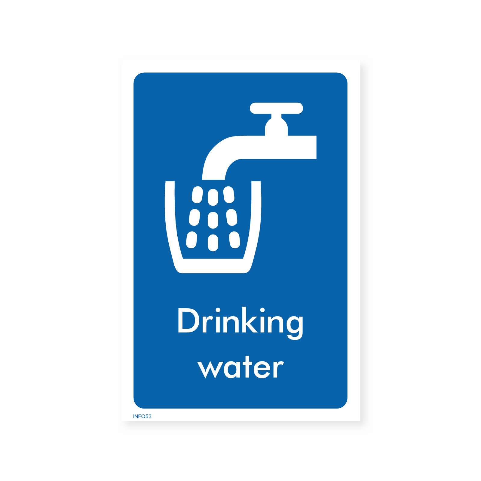 Drinking Water Sign – Safety Signs & Stickers