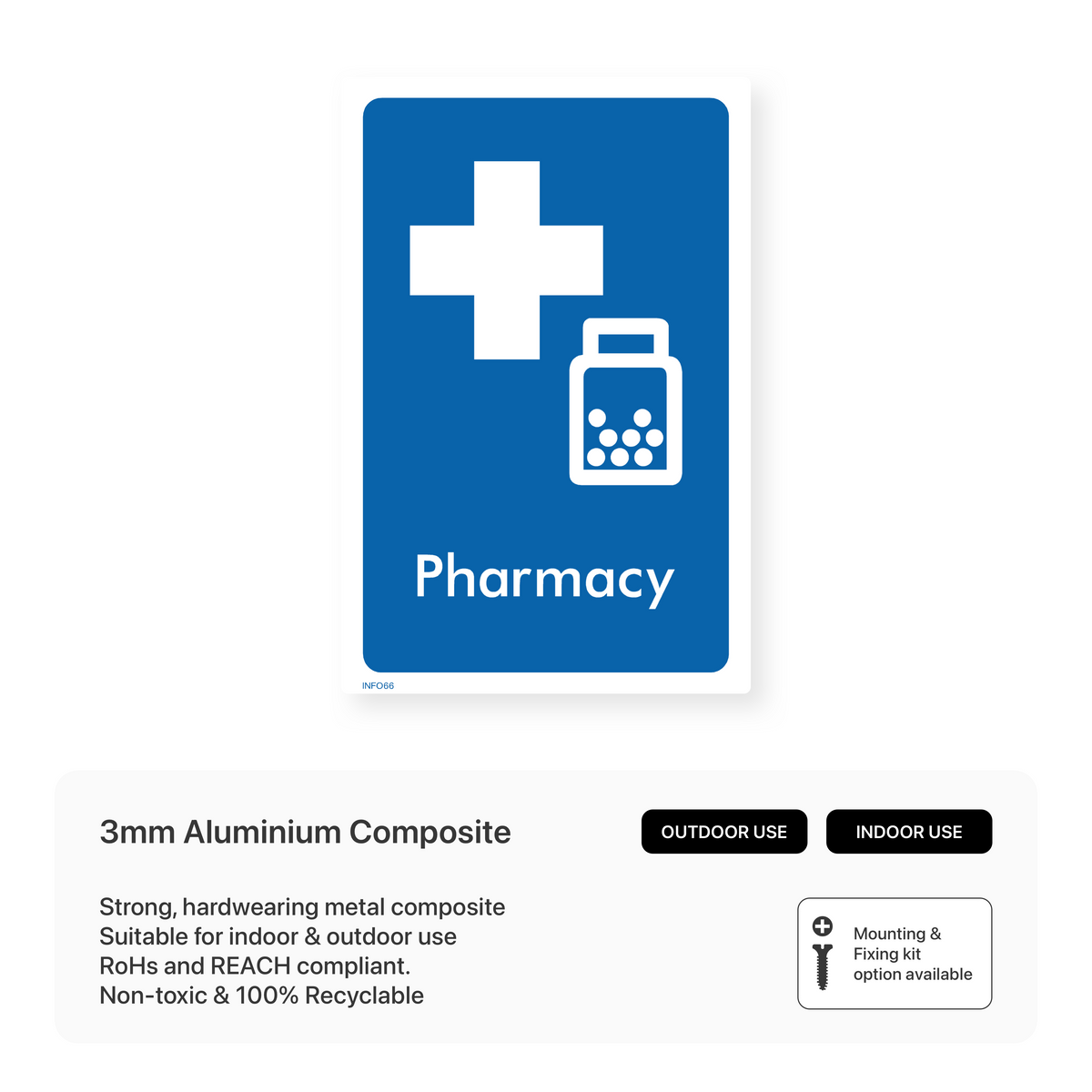 Pharmach Sign Pharmacy Sign – Safety Signs & Stickers