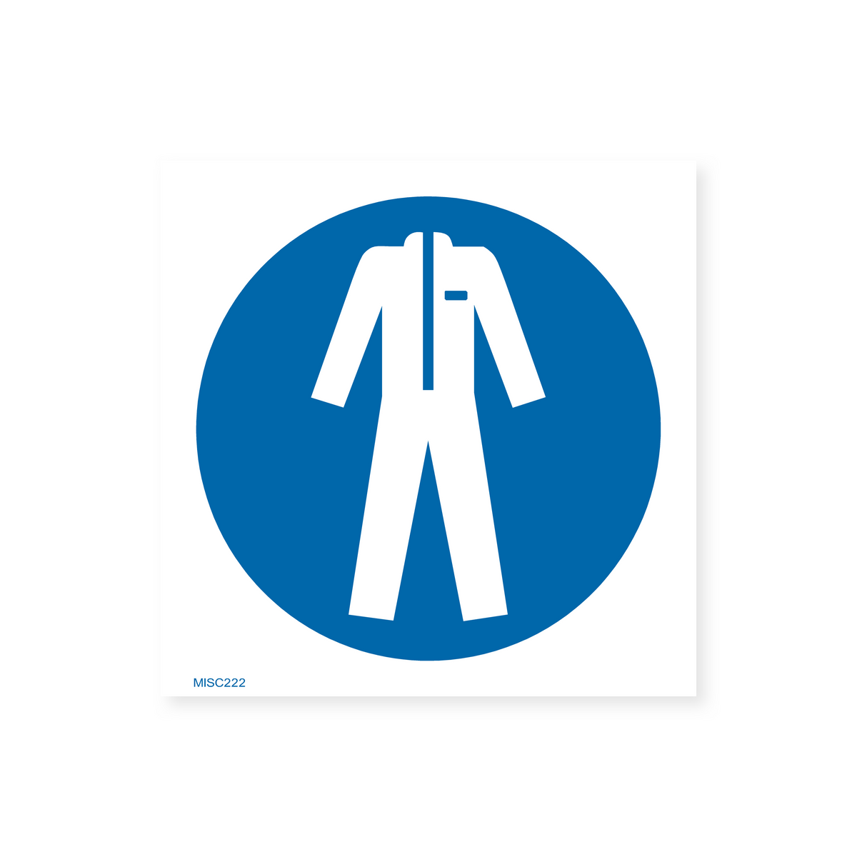 Colthing Sign Protective Clothing Symbol Sign – Safety Signs & Stickers