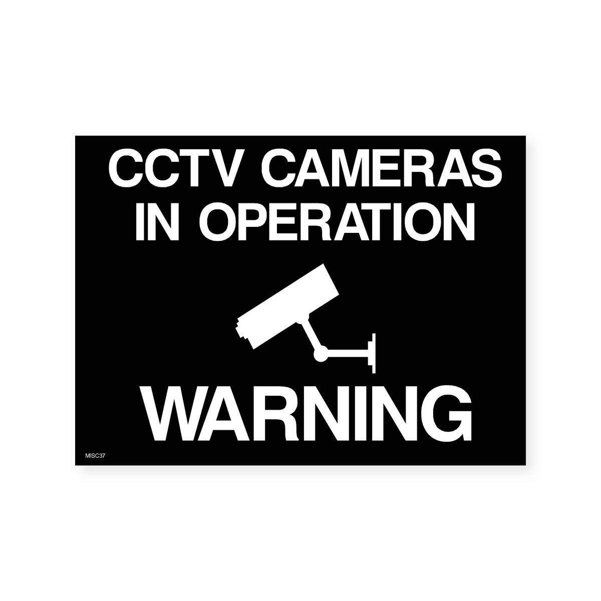 CCTV Cameras in Operation Warning Sticker – Safety Signs & Stickers