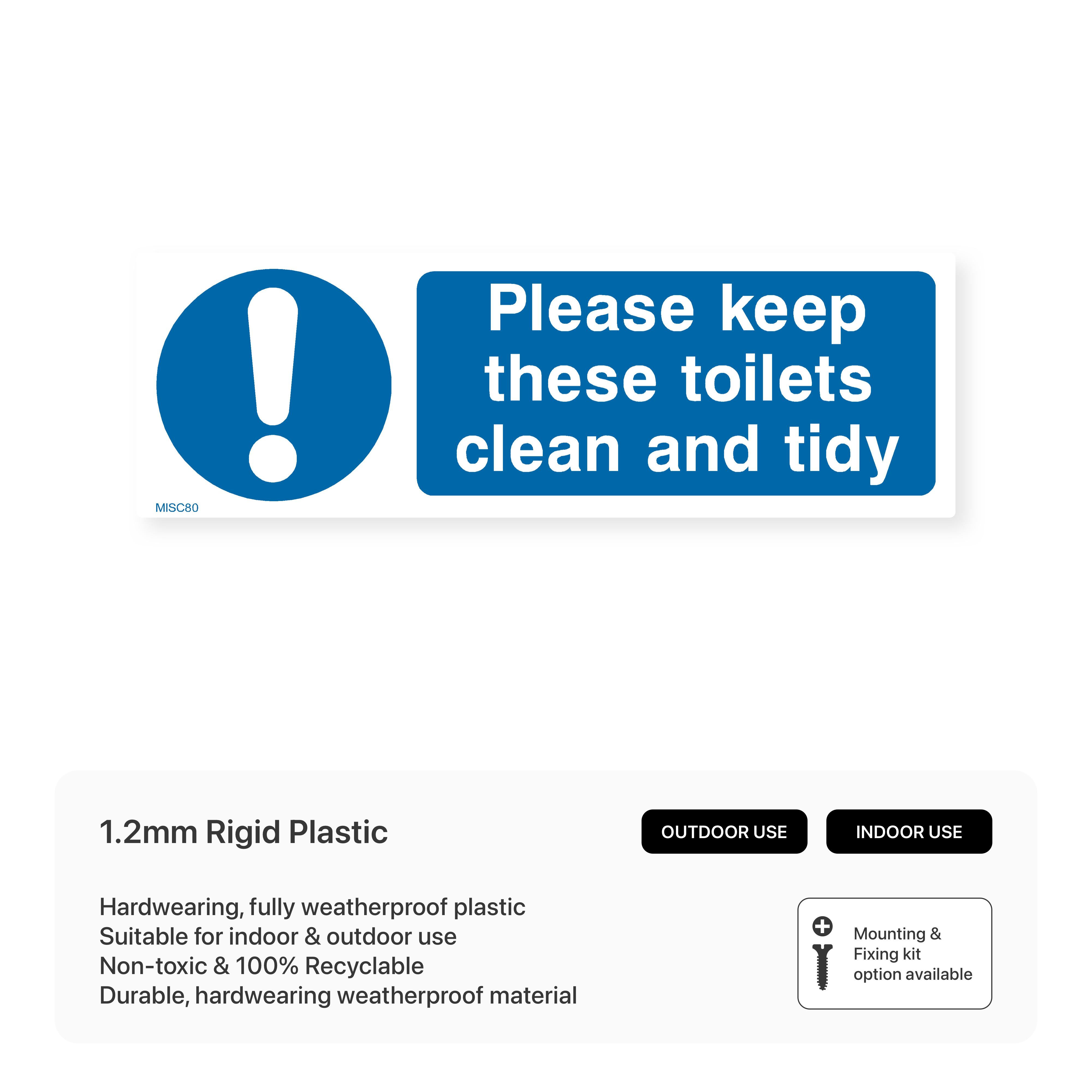 Please Keep Clean