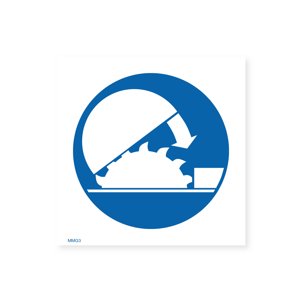 Use Adjustable Guard Symbol Sign – Safety Signs & Stickers