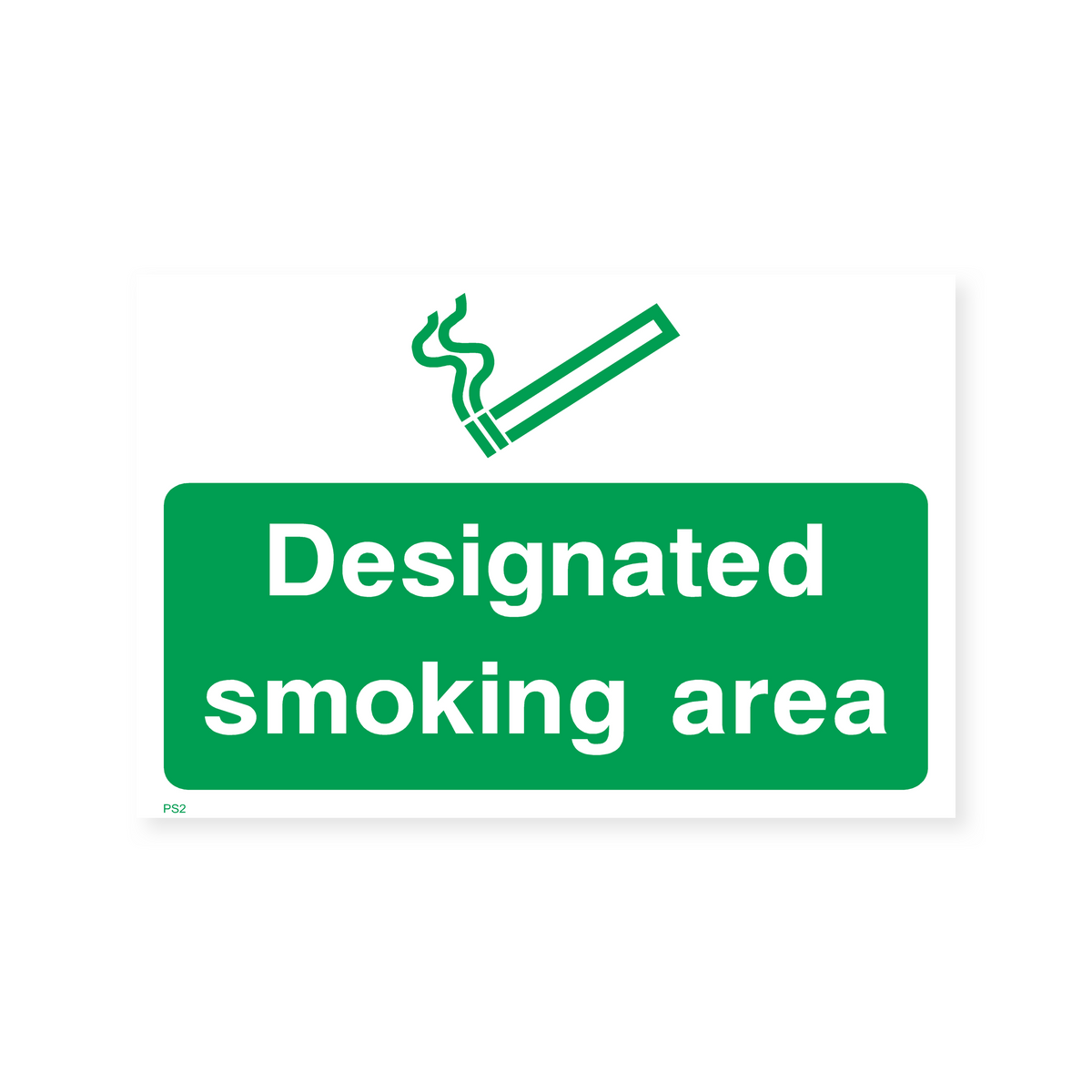 Designated Smoking Area Sign - Clearly Mark Smoking Zones – Safety ... - Off-Grid Apartments With Designated Smoking Zones