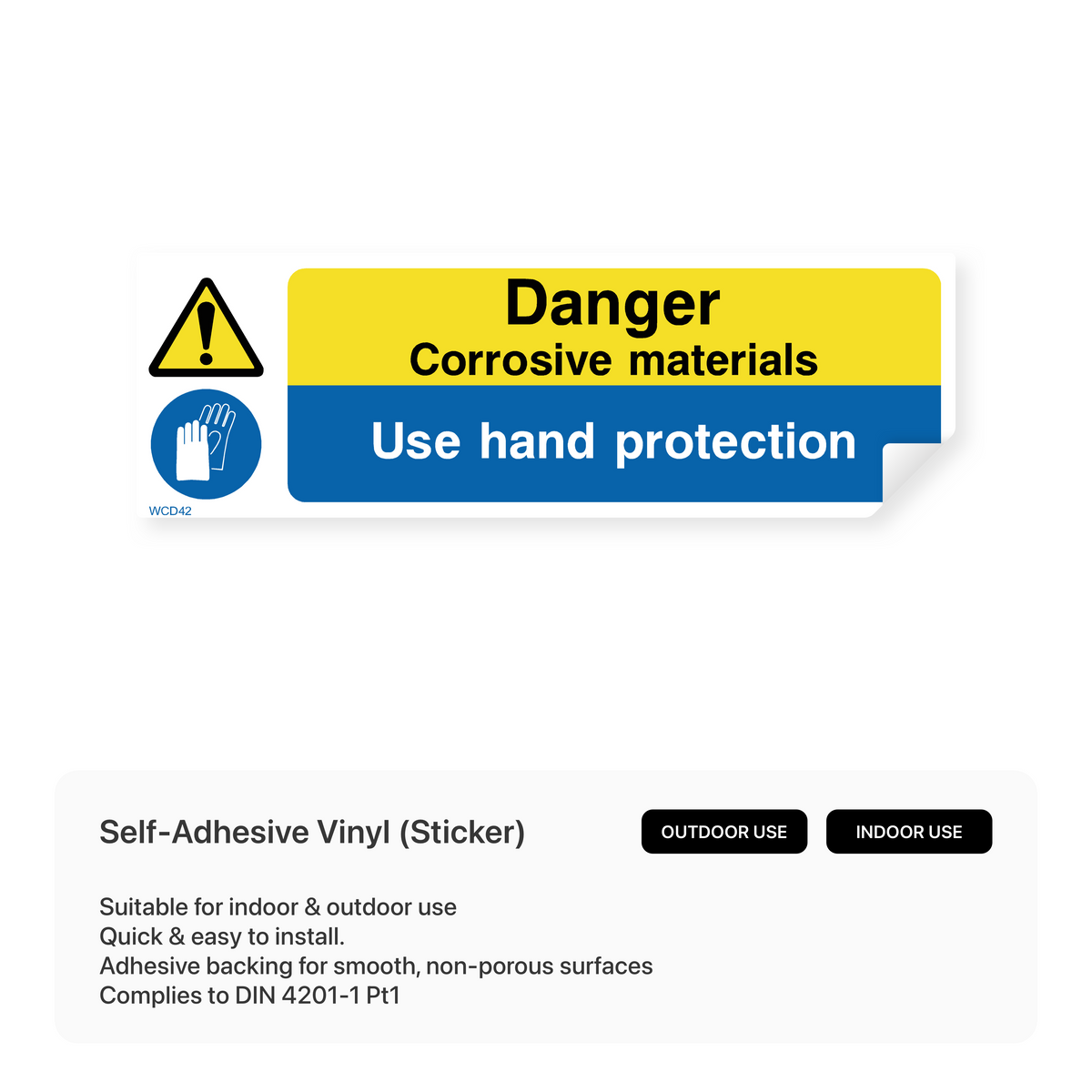 Use Protection Stickers Multi Purpose โ Safety Signs & Stickers