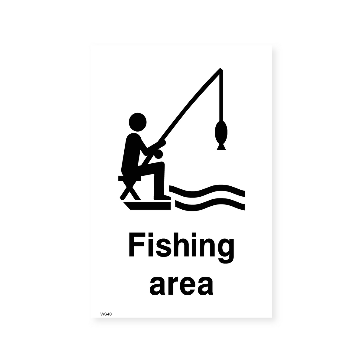 Fish Handling Sign Fishing Area Safety Sign – Safety Signs & Stickers